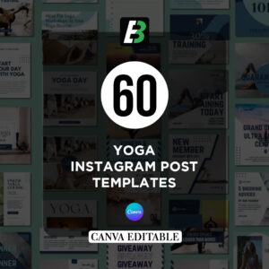 60 Yoga Instagram Post Templates