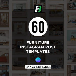 60 Furniture Instagram Post Templates